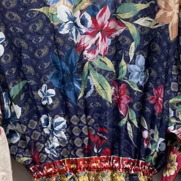 Johnny Was silk Dunas dress NWT - Picture 6 of 16